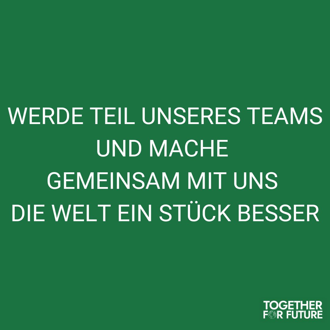 tff_germany's tweet image. 🤝Für die Weiterentwicklung des #ForFuture-Bündnis suchen wir ab dem 1. Dezember 2024 eine:n Projektmanager:in. 

🌏Möchtest du gemeinsam mit uns die Welt ein Stückchen besser machen? 

👉Dann bewirb dich jetzt! 

goodjobs.eu/jobs/projektma… #JobOffer #Berlin