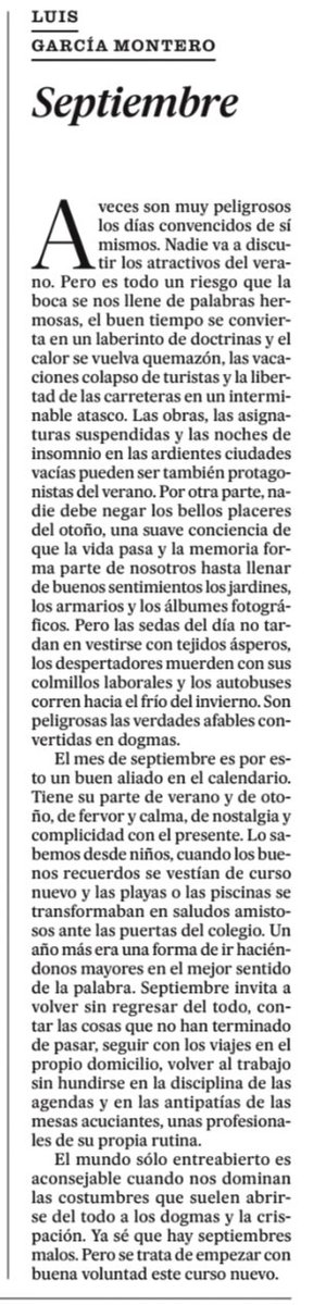educabomartinez's tweet photo. Septiembre. ¡Al lío! ✊ https://t.co/PW9NH2pBSW