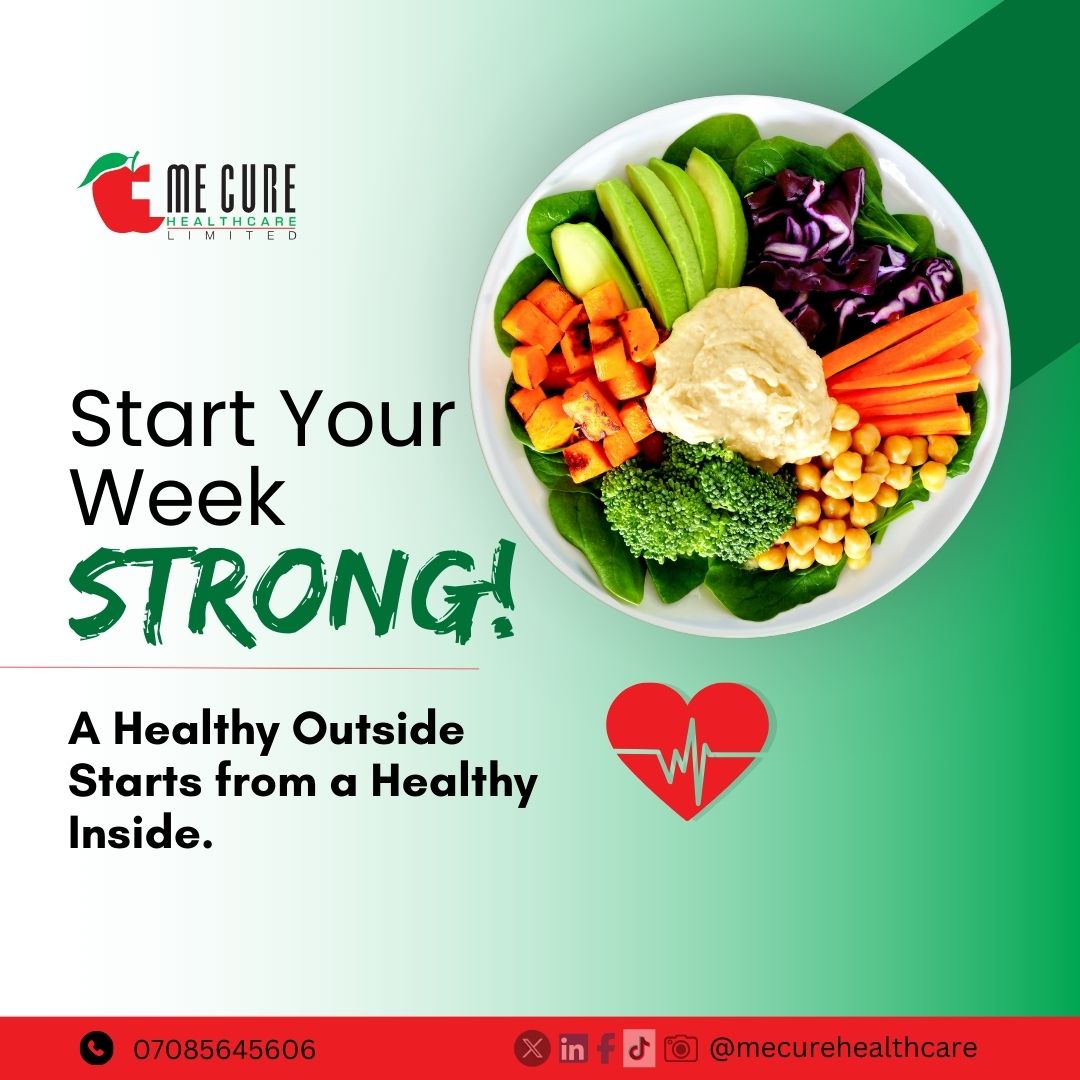 MeCureHealth's tweet photo. Happy New Week. Start your week strong!
#MeCure #StayHealthy #Wellness #HealthTips #mecurewecare #mecurecares https://t.co/PBHqEW90oO