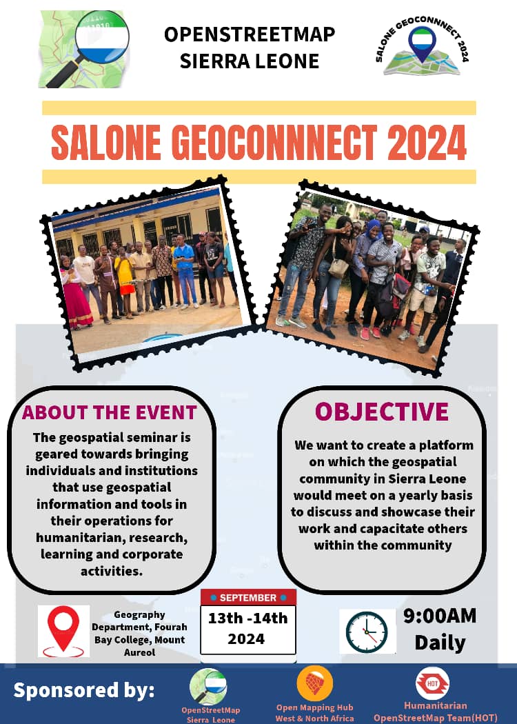 After a successful YouthMappers summit. We are now geared to host the first seminar that would bring individuals and institutions that use geospatial data a technology in their operations. 

Let's witness how geospatial science is used to shape our country's development.