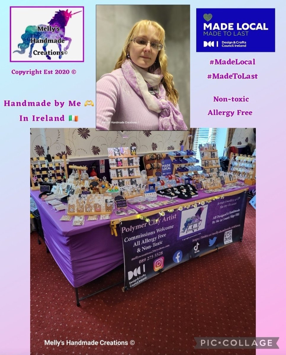 MellysHandmade's tweet image. I won't be posting here as often.
If you like to keep up with me & my handmade creations, join me on Instagram, Facebook & TikTok
Link to buy๐
โฆlys-handmade-creations.sumupstore.com
Link to socials๐
linktr.ee/mellyshandmadeโฆ
Melissa ๐ฆ๐
#CraftBizParty #irishcreative #shopindie #artistsupport
