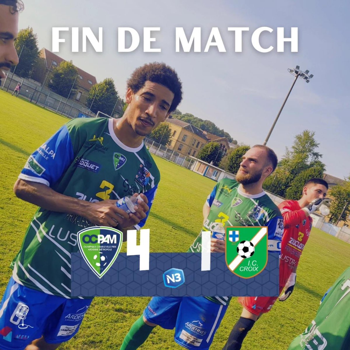 boris_ravignon's tweet image. 4 buts à 1 face à l’Iris Club de Croix Football : Une première victoire de l’#OCPAM remportée à domicile très encourageante pour la suite ! 

Bravo les gars ! Quel match. On continue !💪
#objectifN2