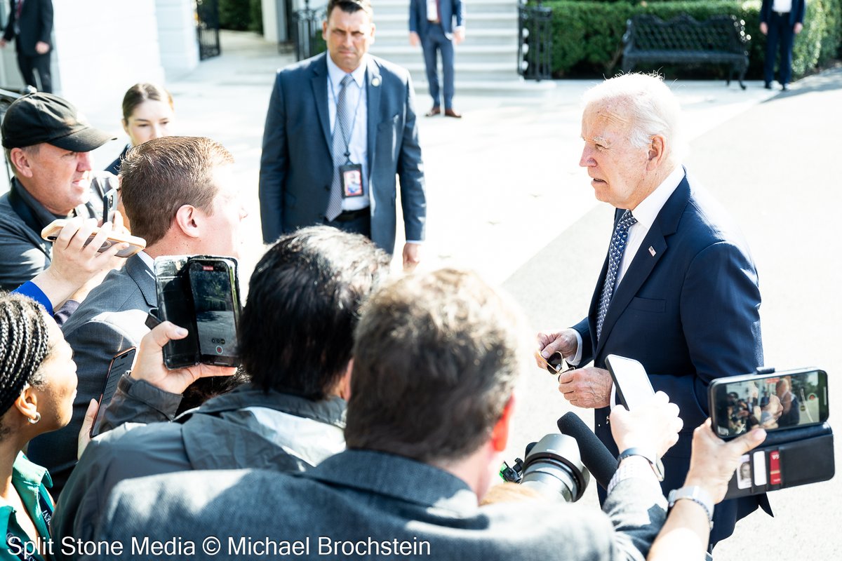 Michael Brochstein (@m1brochstein) on Twitter photo President Joe Biden returned to the White House this morning for a meeting about the hostages held in Gaza and a deal for a ceasefire. #POTUS #JoeBiden <a href="/POTUS/">President Donald J. Trump</a> #MarineOne #WhiteHouse #WashingtonDC President Joe Biden returned to the White House this morning for a meeting about the hostages held in Gaza and a deal for a ceasefire. #POTUS #JoeBiden <a href="/POTUS/">President Donald J. Trump</a> #MarineOne #WhiteHouse #WashingtonDC