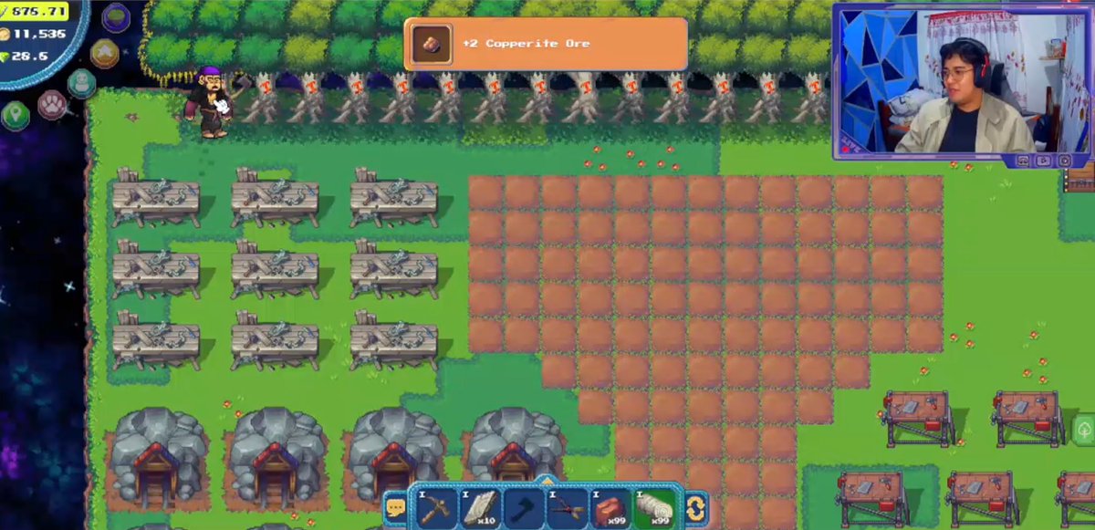 MccoyxGaming's tweet image. Back streaming w/ Pixel Game💎

#PixelCreator #RoninCreator @pixels_online