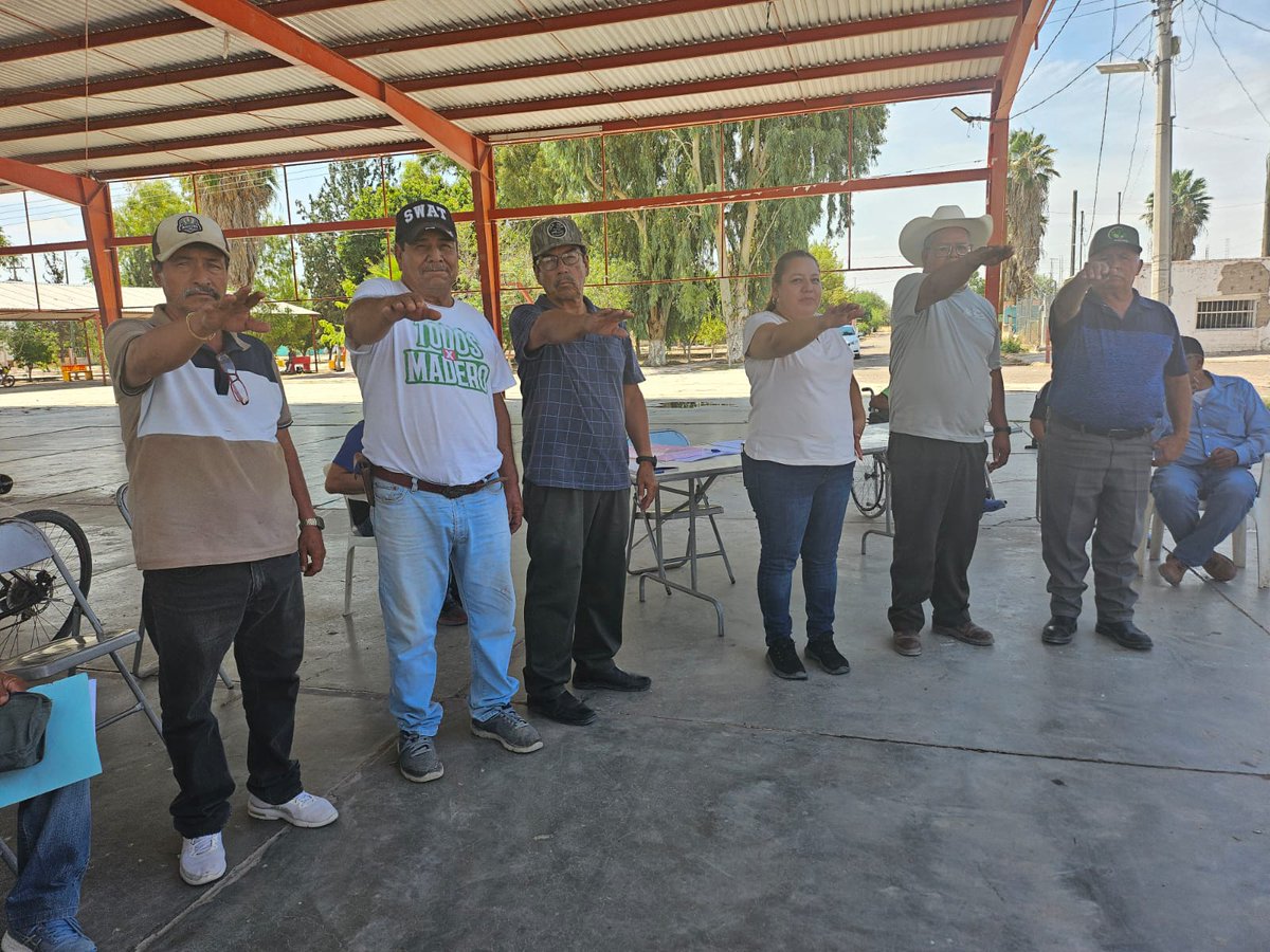 📌Personal de la #ProcuraduríaAgraria, Representación #Coahuila, asiste a asamblea a segunda convocatoria del Comisariado Ejidal de Batopilas, municipio de Francisco I. Madero.  👩‍🏫⚖️👨‍🏫✅