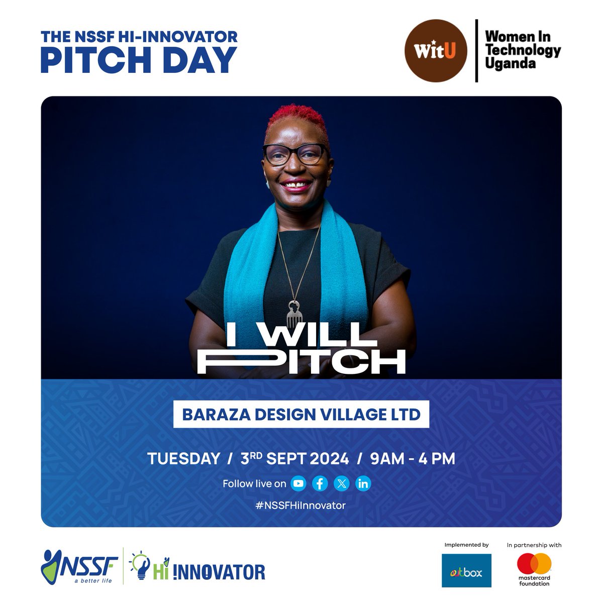 Christine from BARAZA Design Village <a href="/bdvafrica/">BARAZA Design Village</a> is redefining furniture with unique, modern, and minimalist designs, expertly crafted with exceptional skill. Tomorrow, she’ll be pitching at the #NSSFHiInnovator for a chance to $20,000 in seed funding.

<a href="/nssfug/">NSSF Uganda</a> <a href="/MastercardFdn/">Mastercard Foundation</a>