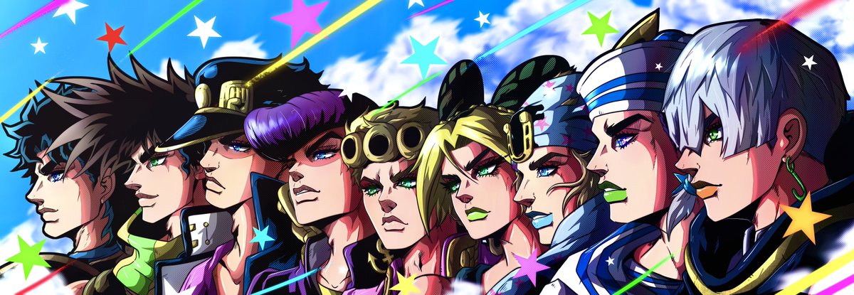 noonvincent's tweet image. ⭐️🔥⚡️🤚💎JOJOs 🐞🦋🏇⚓️🌧️