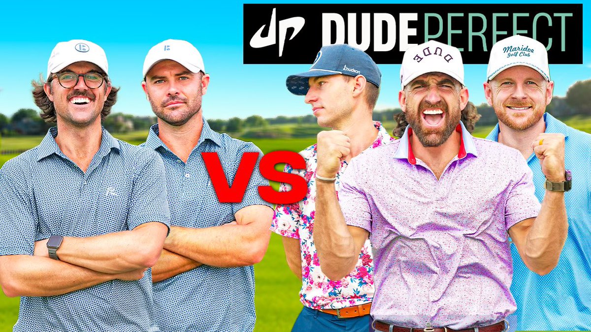 bryanbrosgolf's tweet image. Our match with @DudePerfect is LIVE!!!! 

youtu.be/EA3LtP8SDPU?si…