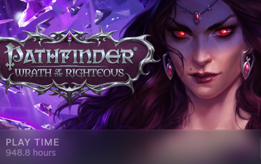 ScottNLambert's tweet photo. @OwlcatGames I'm embarassed that it's so low...can I share Kingmaker instead? XD https://t.co/ZWAxwsnA3c