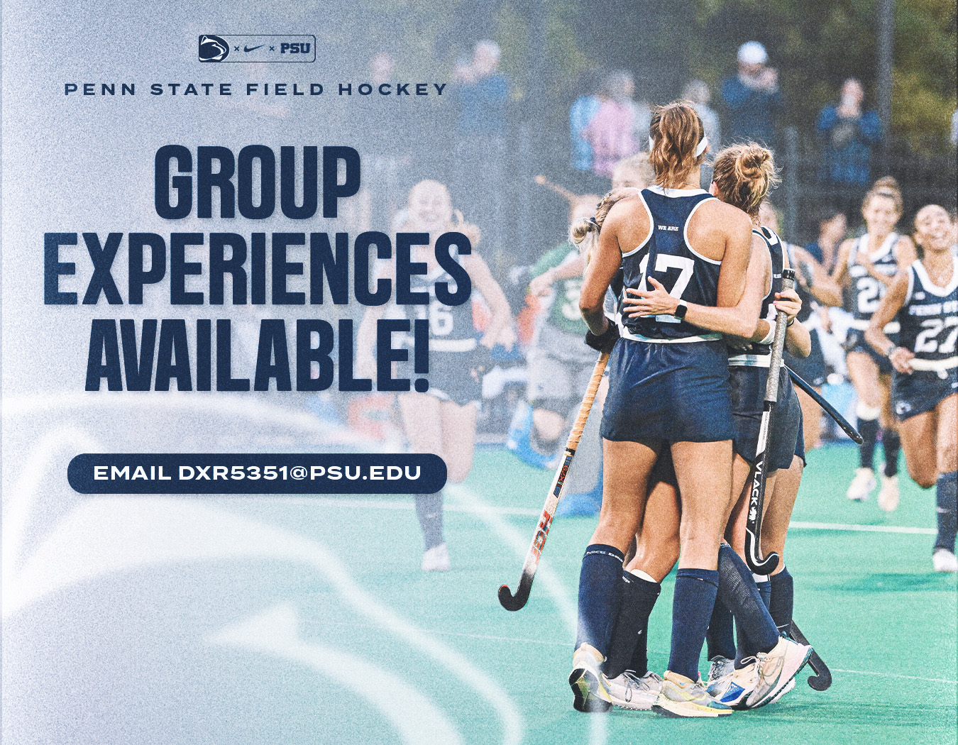 Penn State Field Hockey on X Looking to get a group out at a game this year Make it a time they will never forget WeAre https t 4AW41VQbIn X