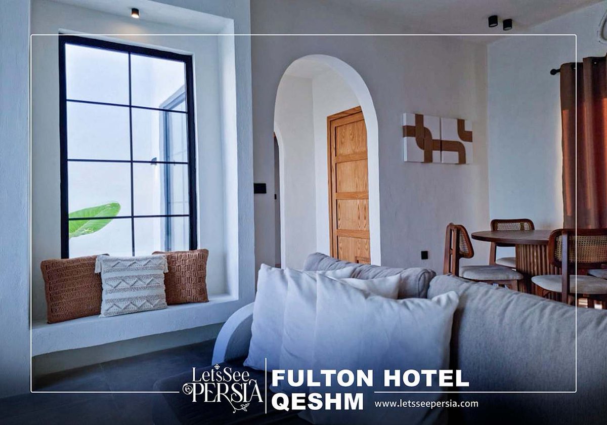 letssee_persia's tweet photo. Fulton Hotel Qeshm + photos, reviews, services, and price by @letssee_persia 
https://t.co/XVPfqpbY9M
#fultonhotel #qeshmhotel #iranhotel #iran #hotelphoto #hotelblogger #hotelroom #residence #letsseepersia #travelblogger #travel #irantourism #irantravel #qeshmisland https://t.co/3kSsKIXd2E