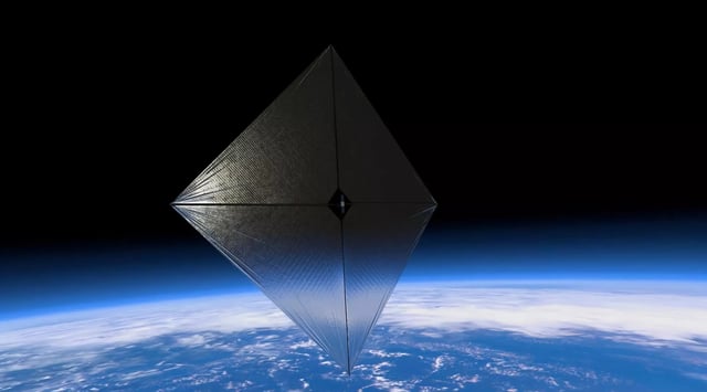 ScionCar's tweet photo. NASA's solar sailor successfully deploys its sail for fuel-free control https://t.co/B0k4lLKKhW https://t.co/khOleNGCTz
