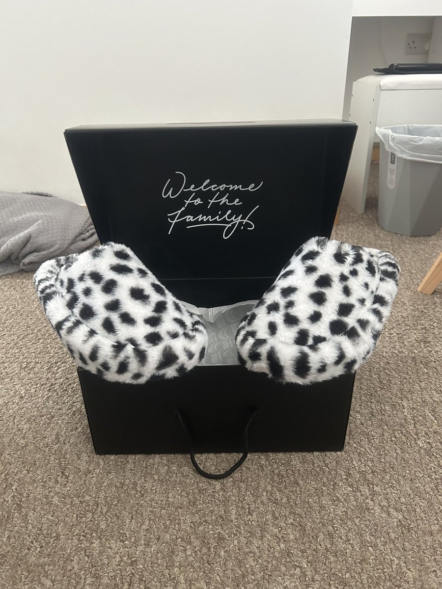 my moody slippers came in today I’m obsessed !! <a href="/charlidamelio/">charli</a>