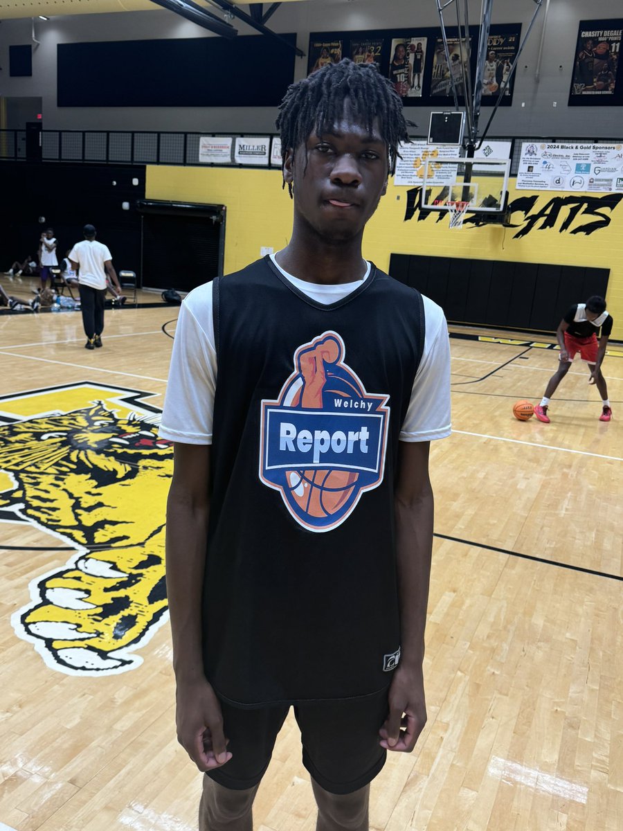 Only a sophomore Kaleb Johnson out of Valdosta held his own playing against upper class-man.

At 6’6 he was active on both ends on the floor. Contested shots at the rim &amp; had multiple dunks. As his skill set continues to improve we will hear his name a lot  in the near future