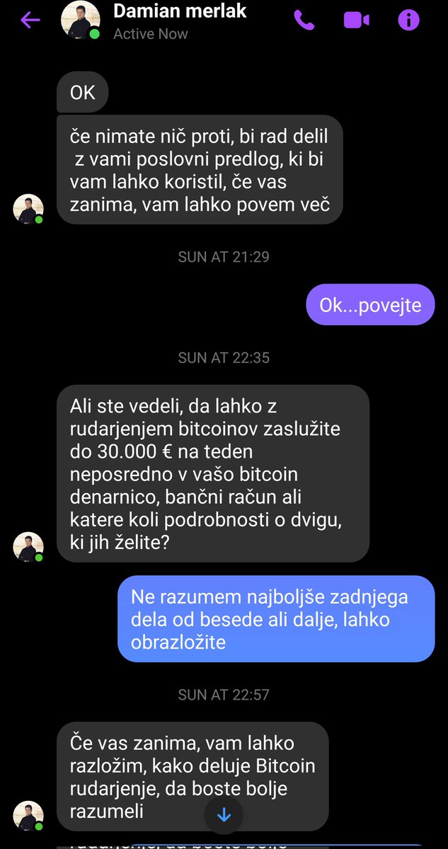 TomazDezman's tweet photo. Merlak mi je pisal 😜 https://t.co/Hf77HwNRh4