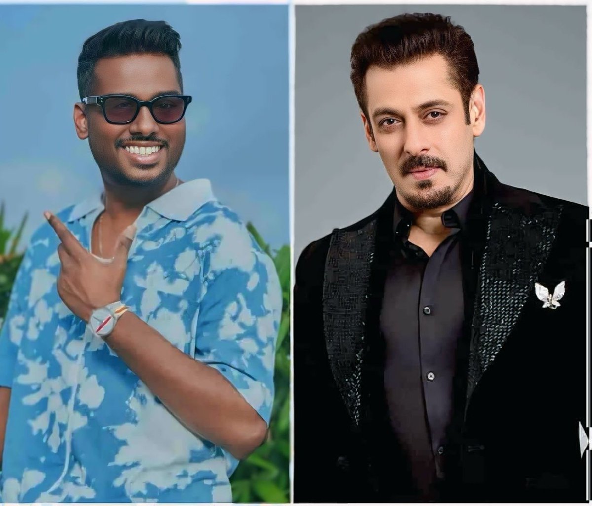 Box_Office_BO's tweet photo. #SalmanKhan &amp; #Atlee how's the hype 🥵🔥 https://t.co/ZOoQjO9zkW