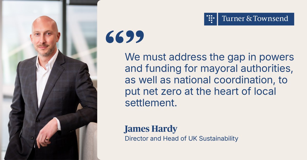 As the new UK #Government starts to set out its #devolution agenda, our Director and Head of Sustainability, UK, James Hardy, recently spoke to <a href="/edie/">edie</a> about how such commitments could be designed with a #green future in mind. Read more: bit.ly/3Xsiopc