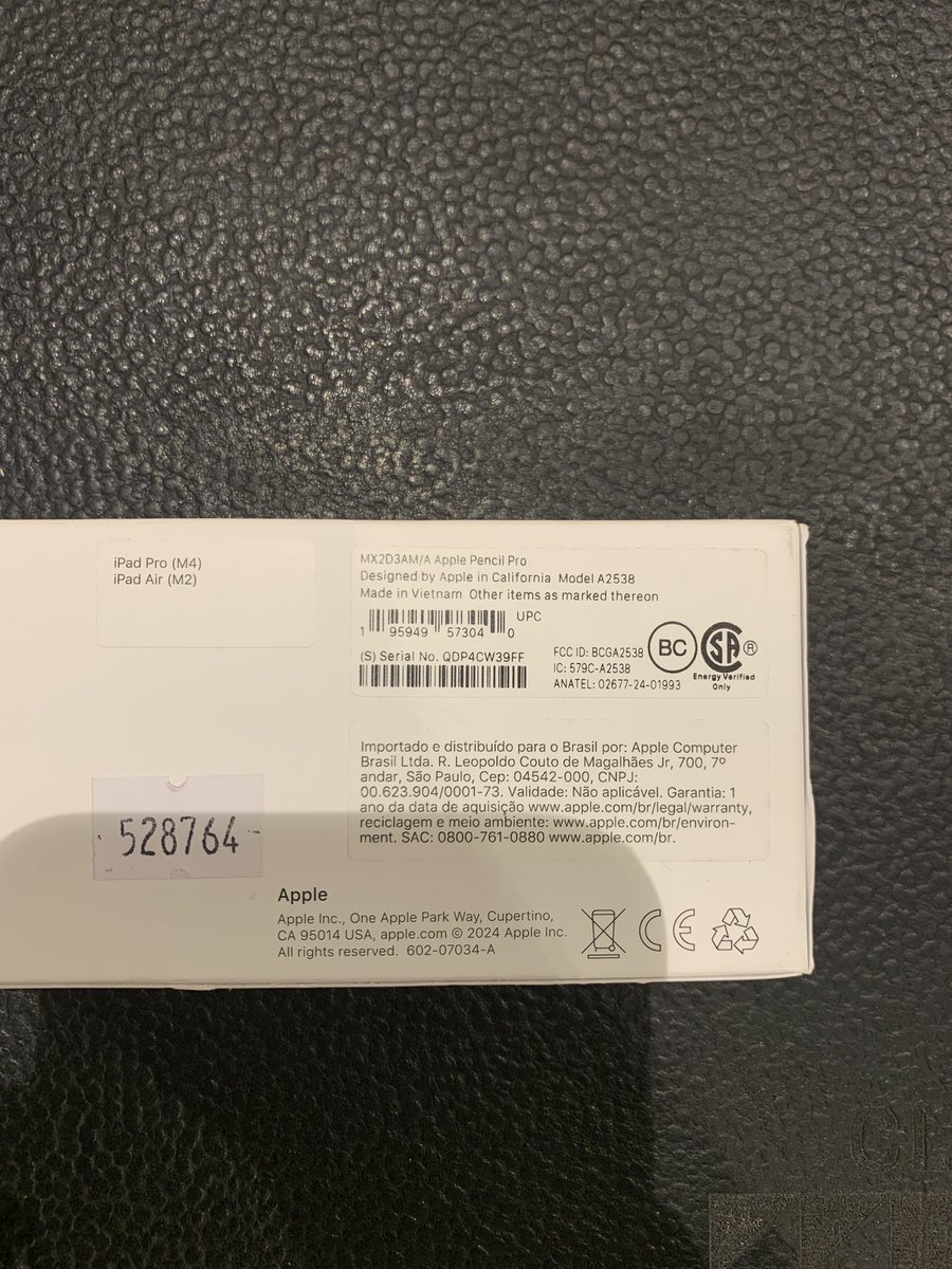 ermon94's tweet photo. Vendo APPLE PENCIL PRO (Nuevo en caja sin uso) 1.900.000 gs ✌🏼 https://t.co/ClE6p8JZYG