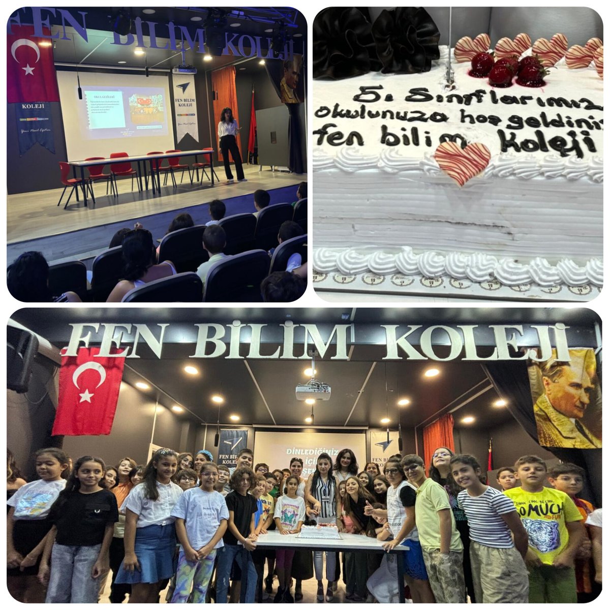 5.sınıf öğrencilerimiz ortaokula hoşgeldiniz. 🤍💙