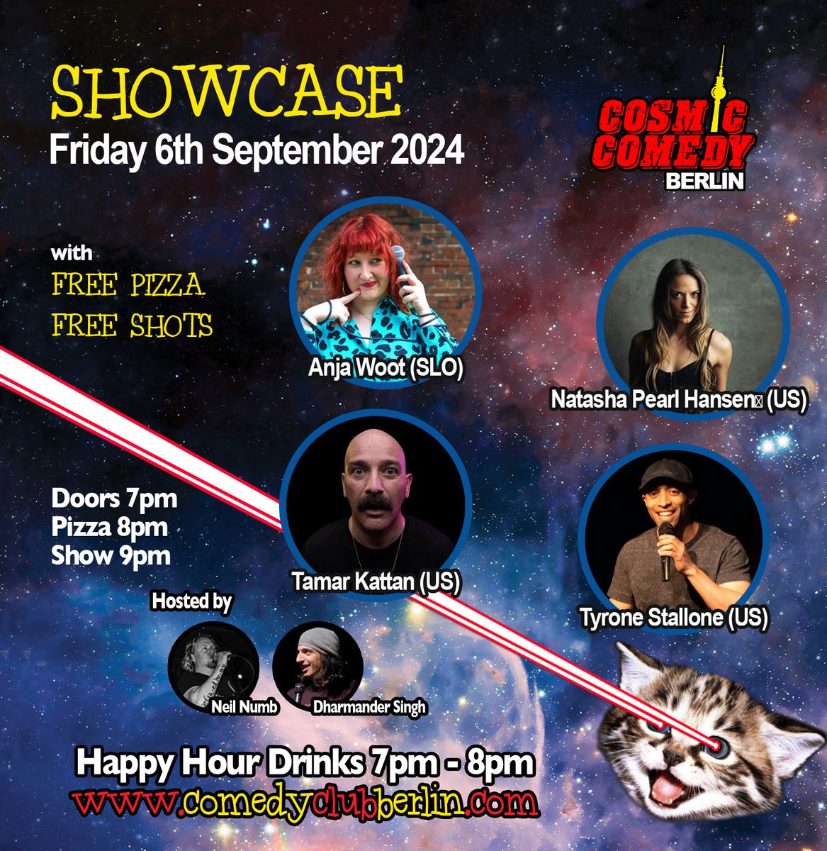 Cosmic Comedy Berlin tweet media