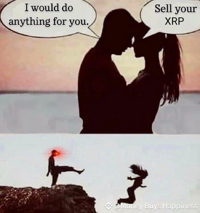 I’d do anything for love… but I won’t sell my $XRP 😂💔 Some lines just shouldn’t be crossed! 

#XRP #Ripple #Crypto