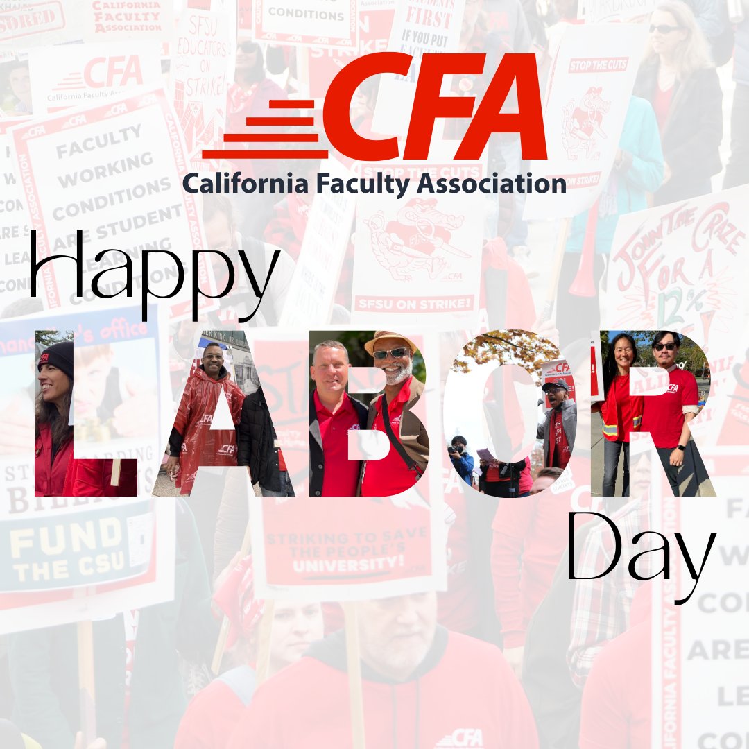 California Faculty Association tweet media
