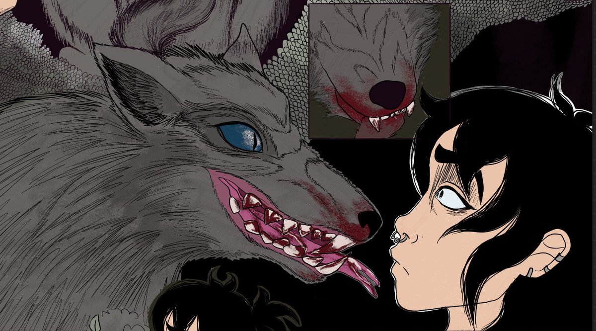 artiikan's tweet photo. @webtooncanvas piercings and a werewolf
(radka on webtoon!) https://t.co/PE2Bi4P2VB