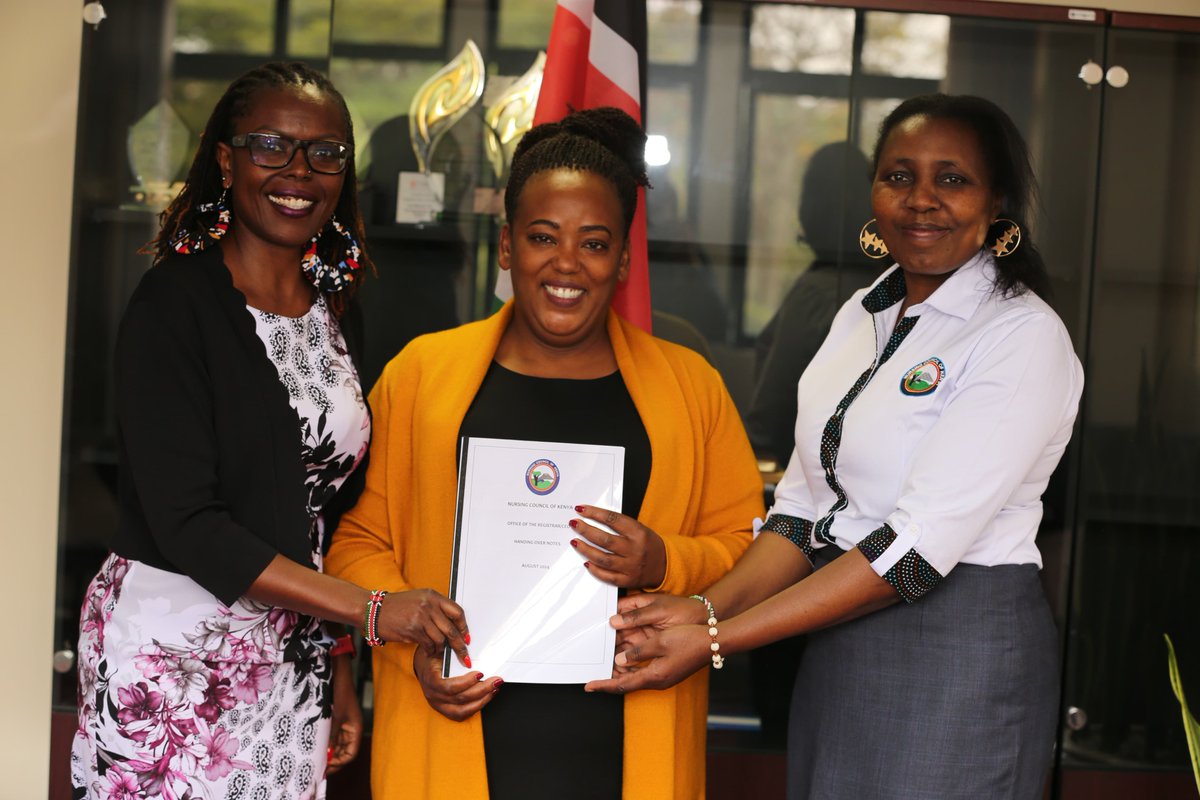 NCKenya's tweet photo. 📢 Exciting News! 
We are thrilled to welcome Dr. Lister Onsongo, PhD, RN, the new Registrar and CEO of the Nursing Council of Kenya. 
Dr. Onsongo brings a wealth of experience in health education, oncology, and leadership. Join us in welcoming her to our team! #WelcomeCEO https://t.co/6ZuBDjNDfV