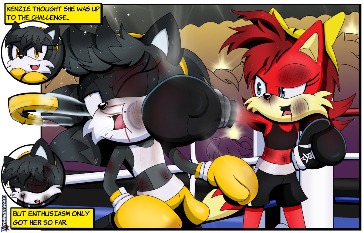 Can anyone stop her?

I tried adding a few effects to the image to make it look a little more like a scan or photo.

--

Commissions are opening again for the month and I'm considering turning Comic/X into options for commissions, however I'm undecided on a price for these atm.