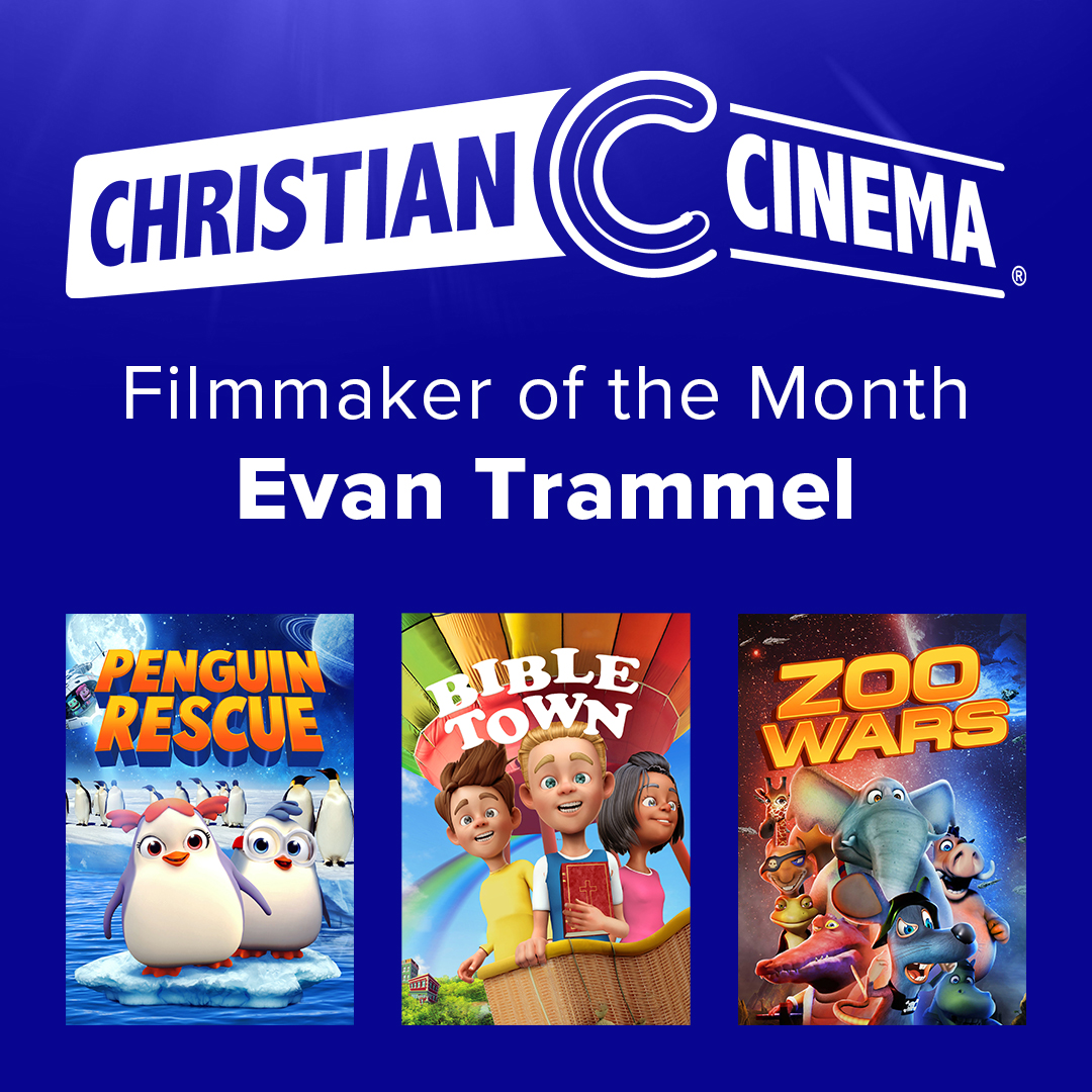 This month's Featured Filmmaker is Evan Trammel!

Rent or buy some of his films now on Christian Cinema!
▶️ bit.ly/StreamChristia…