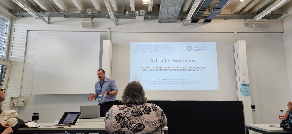 Great to be at #sefi2024

#DiamondWednesdayTUOS got a great reception!