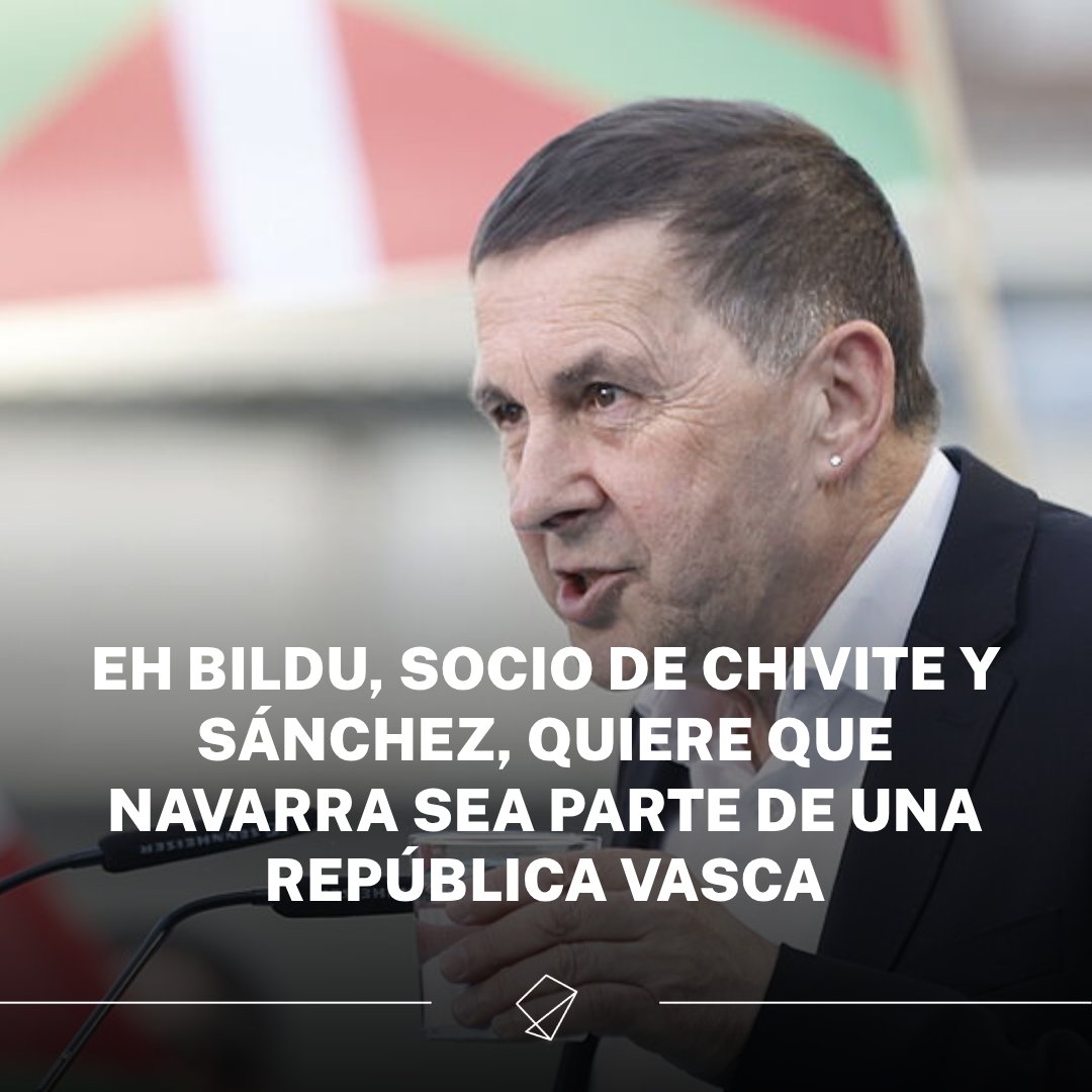 upn_navarra's tweet photo. 🔴 Es EH Bildu quien ataca la realidad institucional de Navarra

La pregunta es: ¿Va a romper el PSOE con los abertzales porque atacan la realidad institucional de Navarra?

@JavierjEsparza: "no son 'colaboradores', son socios de Gobierno. Llevan cinco presupuestos aprobados"