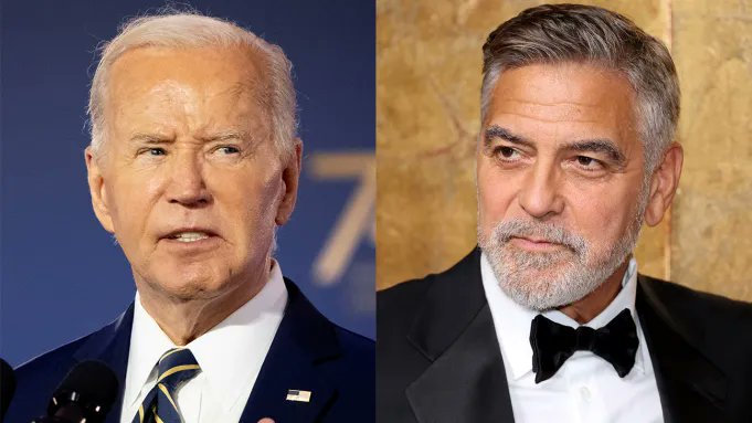 George Clooney Praises Biden’s “Selfless” Decision thediplomatmagazine.com/entertainment-…