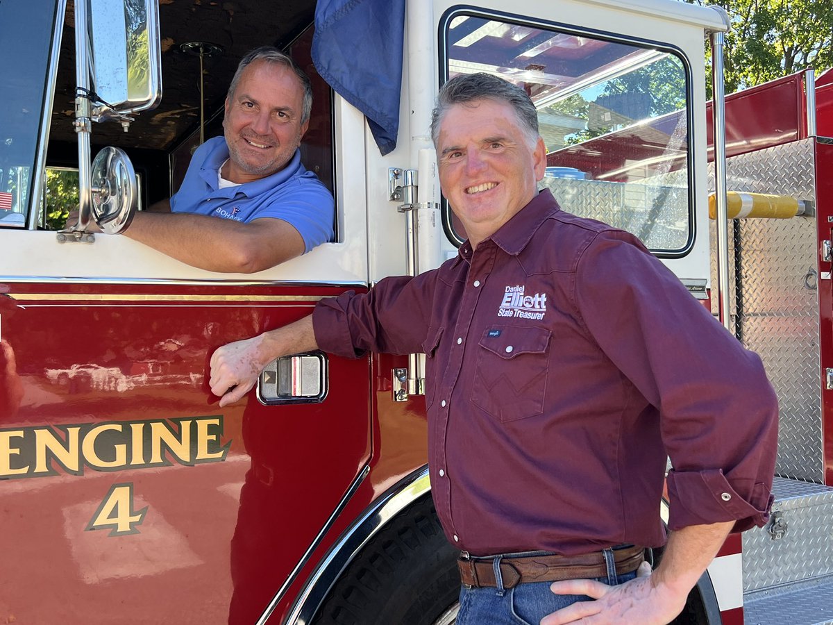 What a beautiful day for the annual Blueberry Festival Parade in Marshall County. 

It was great to walk with Congressman <a href="/RudyYakym/">Rudy Yakym</a> and the Marshall County Republicans.