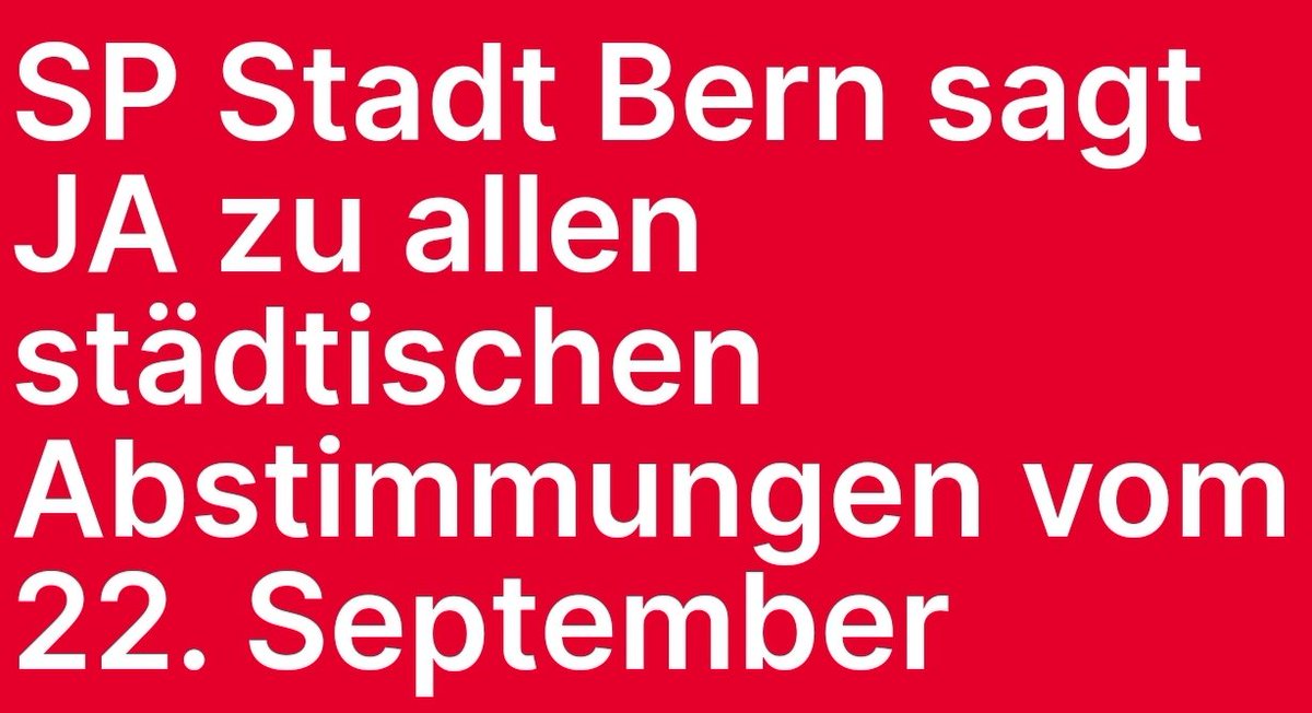 #wahlen24 #sozialesbern