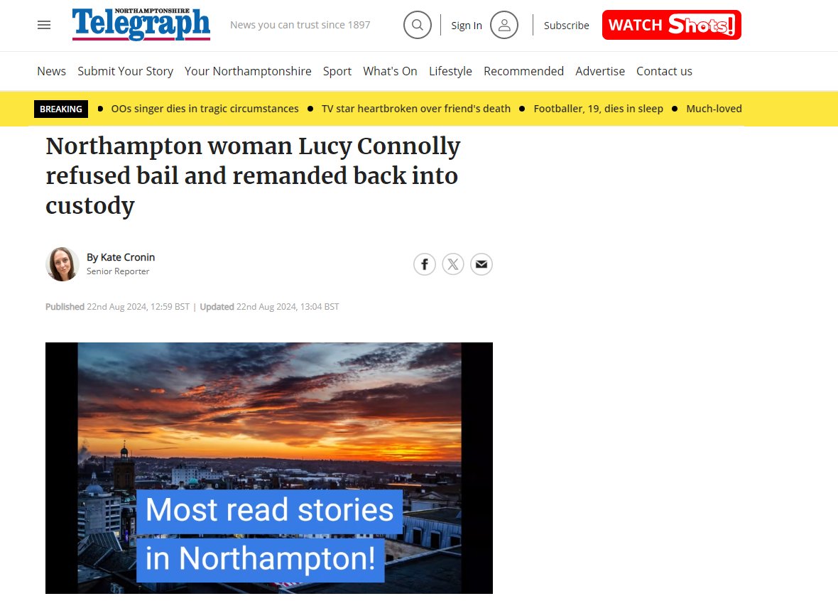 Nightnewsdotnet's tweet photo. @Otto_English your other post vanished but here are a few screens for posterity. This is what the rabble rousers of the @conservative right @KemiBadenoch et al have #incited with their #vile #rhetoric maybe the @Telegraph should write it up lol https://t.co/Zrt2oCyelw