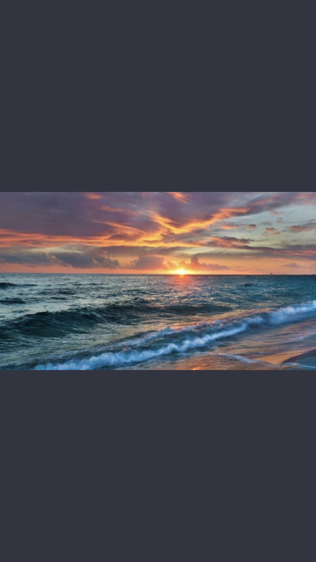 I love the sunset here