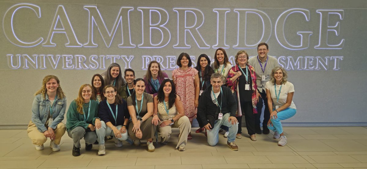 Nuestras Coordinadoras <a href="/BEDAspain/">BEDAspain</a> becadas ya están en Cambridge y han iniciado la formación con el equipo de <a href="/CambridgeEngSP/">Cambridge English Spain</a>