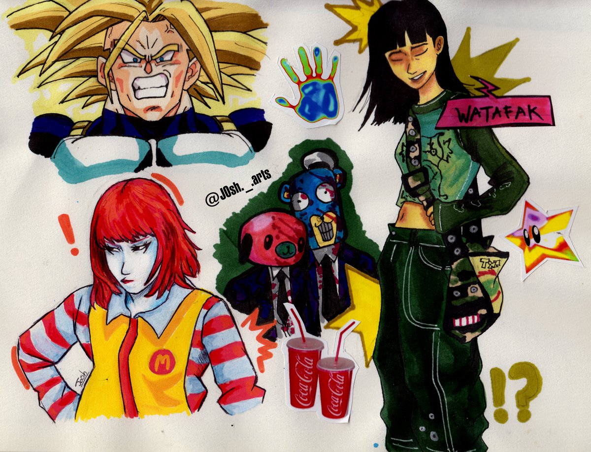 J0SH766431's tweet photo. Sketches
#sketches #SketchChallenge #SketchDesign #sketchbook #UmbrellaAcademyS4 #dragonballart #dragonballfanart #McDonald #McDonalds #art https://t.co/qdrNZAXHoW