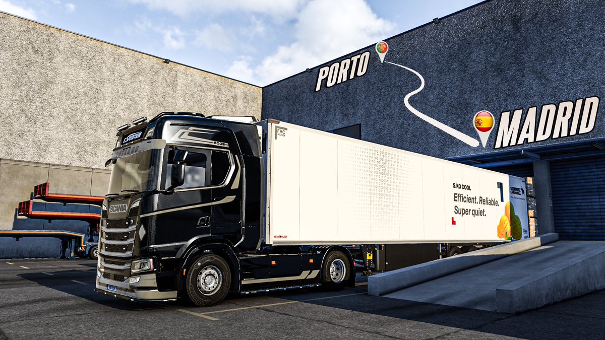 Huskie (@__huskie__) on Twitter photo Temperature-controlled❄️ delivery to Madrid🇪🇸
▶️ youtu.be/8fARolr04FM?si…
<a href="/SCSsoftware/">SCS Software</a> <a href="/CargobullAG/">Schmitz Cargobull AG</a> Temperature-controlled❄️ delivery to Madrid🇪🇸
▶️ youtu.be/8fARolr04FM?si…
<a href="/SCSsoftware/">SCS Software</a> <a href="/CargobullAG/">Schmitz Cargobull AG</a>