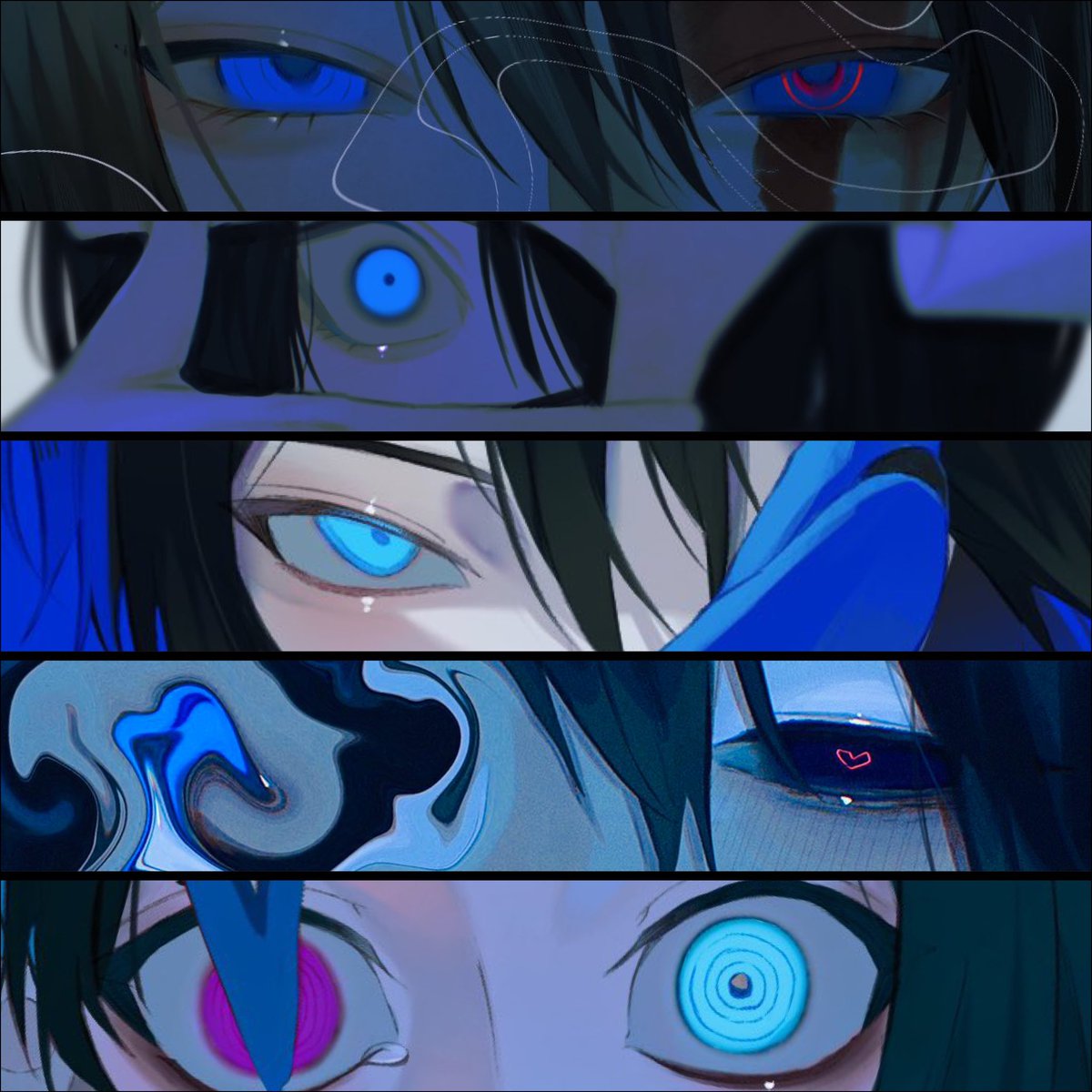 rein_haku's tweet photo. どうか、見惚れて https://t.co/WW94eboN9j