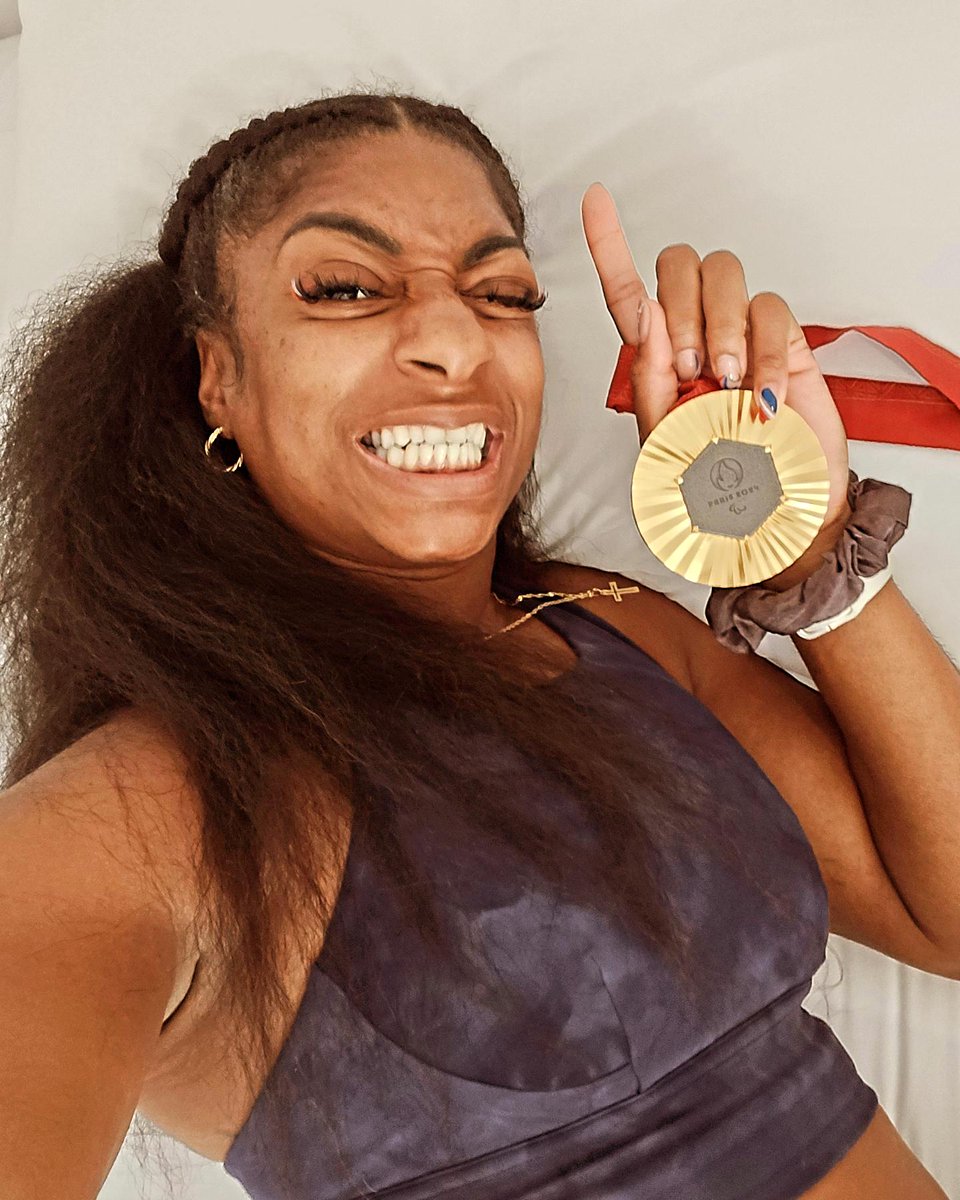 Woke up and my nightmare became more of a dream🫶🏾🏅

The last week has been rough! From feeling defeated by my condition at the worst moment to a high I can't explain! Probably sheer relief but so good to walk away from this games with something!