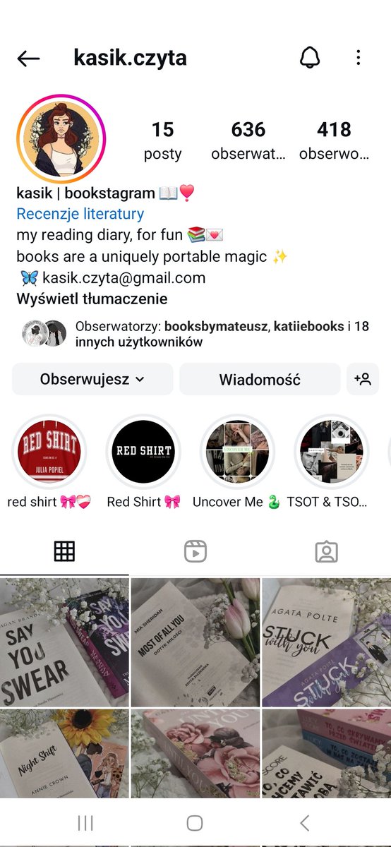azarabooks's tweet photo. @xkasiiiiik Biorę udział 🤍 https://t.co/xajlOqHN5Q
