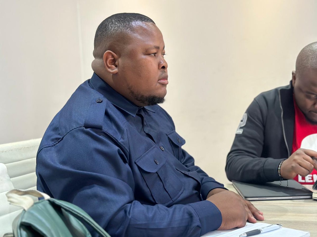 ANCYLhq's tweet photo. ANCYL Officials &amp; Local Government Subcommittee Chair, Cde Bethuel Zunguza, met with SALGA officials. The purpose of the meeting was to identify and discuss programs &amp; campaigns for potential collaboration, as well as to establish strong working relations.

#ANCYL80athAnniversary https://t.co/u8RDwIhoF3