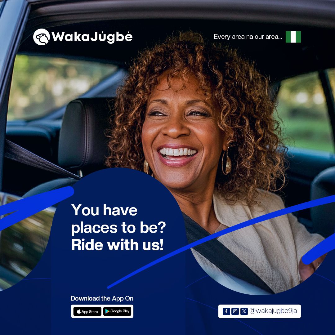 Start your week with Wakajugbe ✅✅

Download the Wakajugbe App today 

#wakajugbe #Wakajugbenaija 
#PortHarcourt