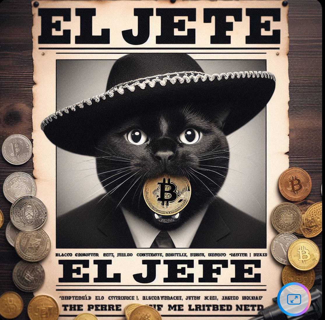 El Jefe is about to reward the community 

Ca: HVbCBJjBVMB2KMmGn7PLLxQtSjKEosf1co4Ug1VhU7uw     
$ELJEFE #ELJEFE #Solana #memecoin #100x #LFG #NFT 

dexscreener.com/solana/34vkfsx………