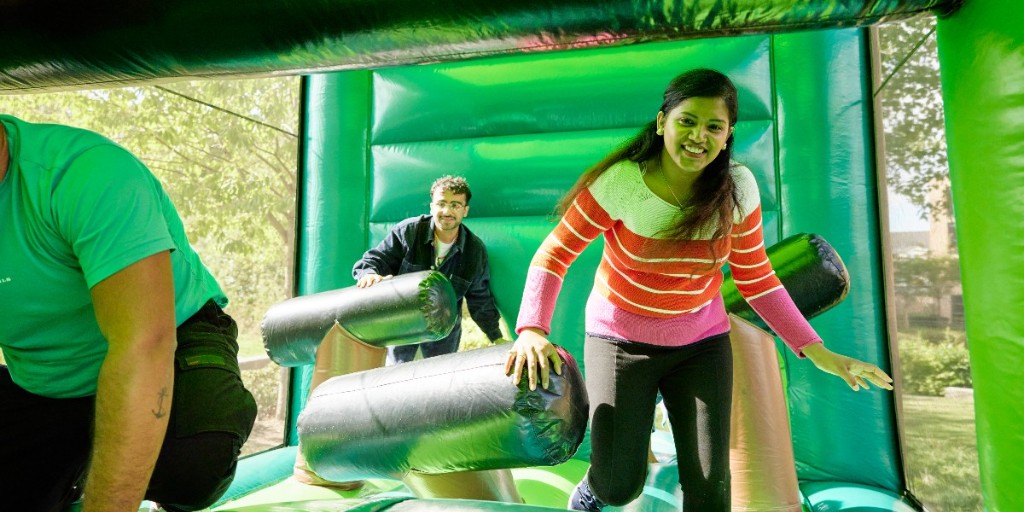 Get ready for Welcome Week, with an exciting line up of activities including live music, free food and crafts. 🙌 

 Find out what's on and get involved 🔗 bit.ly/3MqMOlv.