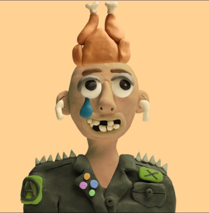 Finally have my third og project in my bag. Welcome to your new home <a href="/claymates/">Clay Nation</a> 
Super stoked to have this one as I am an old punk from the eighties. 🥴