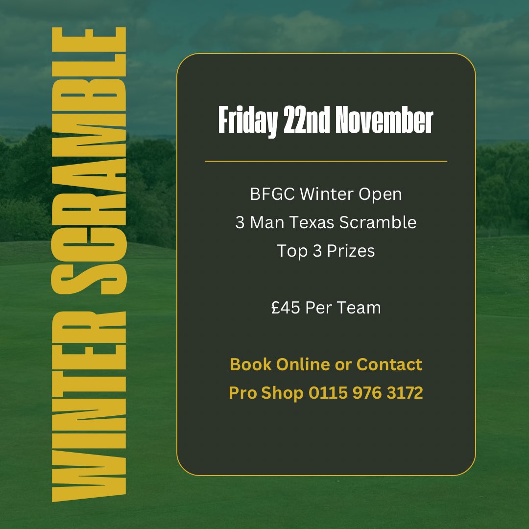 Bulwell Forest Golf tweet media