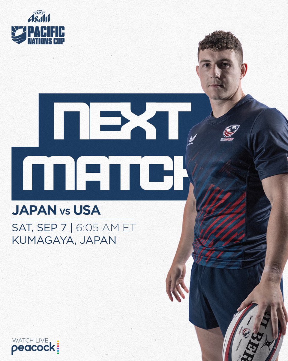 USARugby's tweet photo. Round ✌️ from across the Pacific 

🔜 Japan vs USA https://t.co/2LMHVarOBi